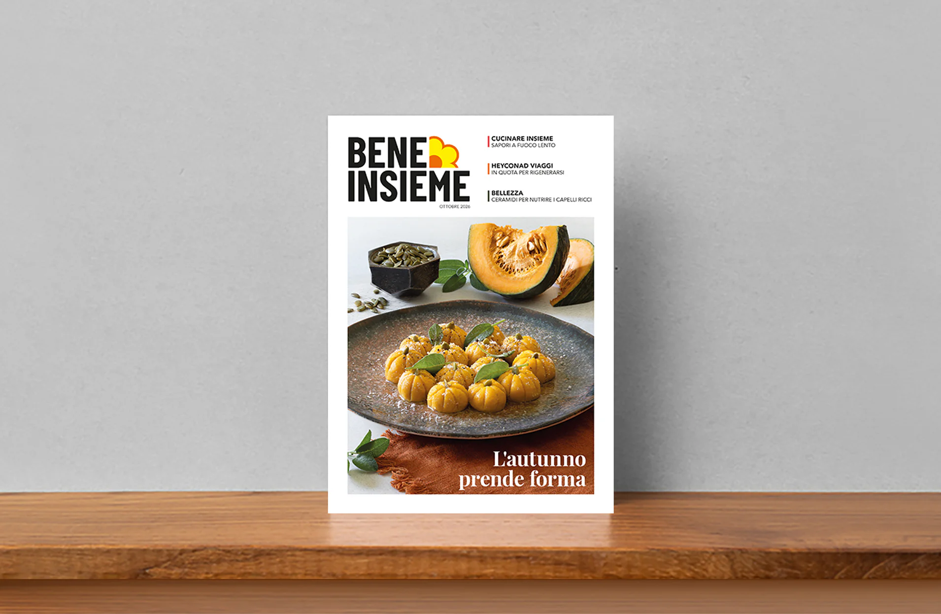 copertina del nuovo mensile di conad