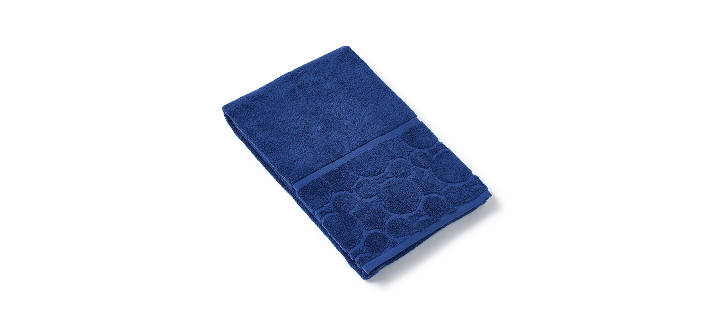 Telo bagno blu