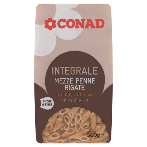 CONAD Integrale Mezze Penne Rigate 500 g-image