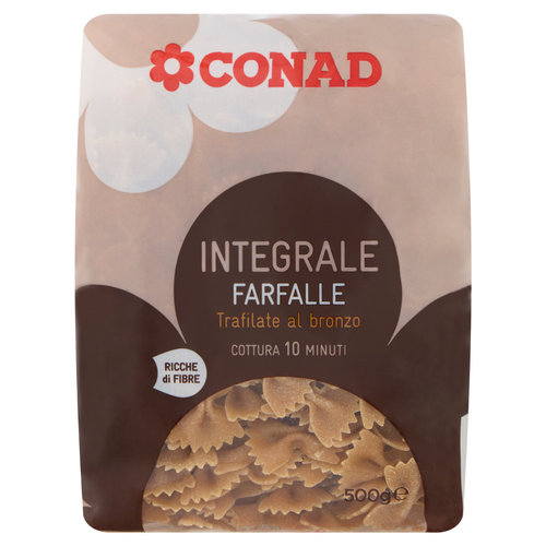 CONAD Integrale Farfalle 500 g-image