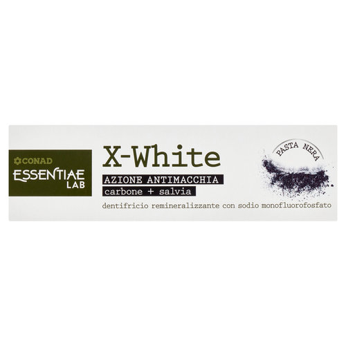 CONAD Essentiae Lab X-White Azione Antimacchia dentifricio remineralizzante 75 ml-image