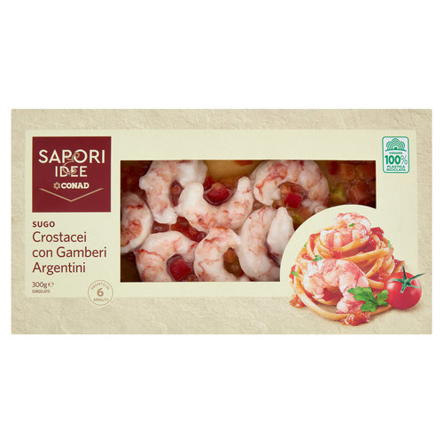 SAPORI & IDEE CONAD Sugo Crostacei con Gamberi Argentini Surgelato 300 g-image
